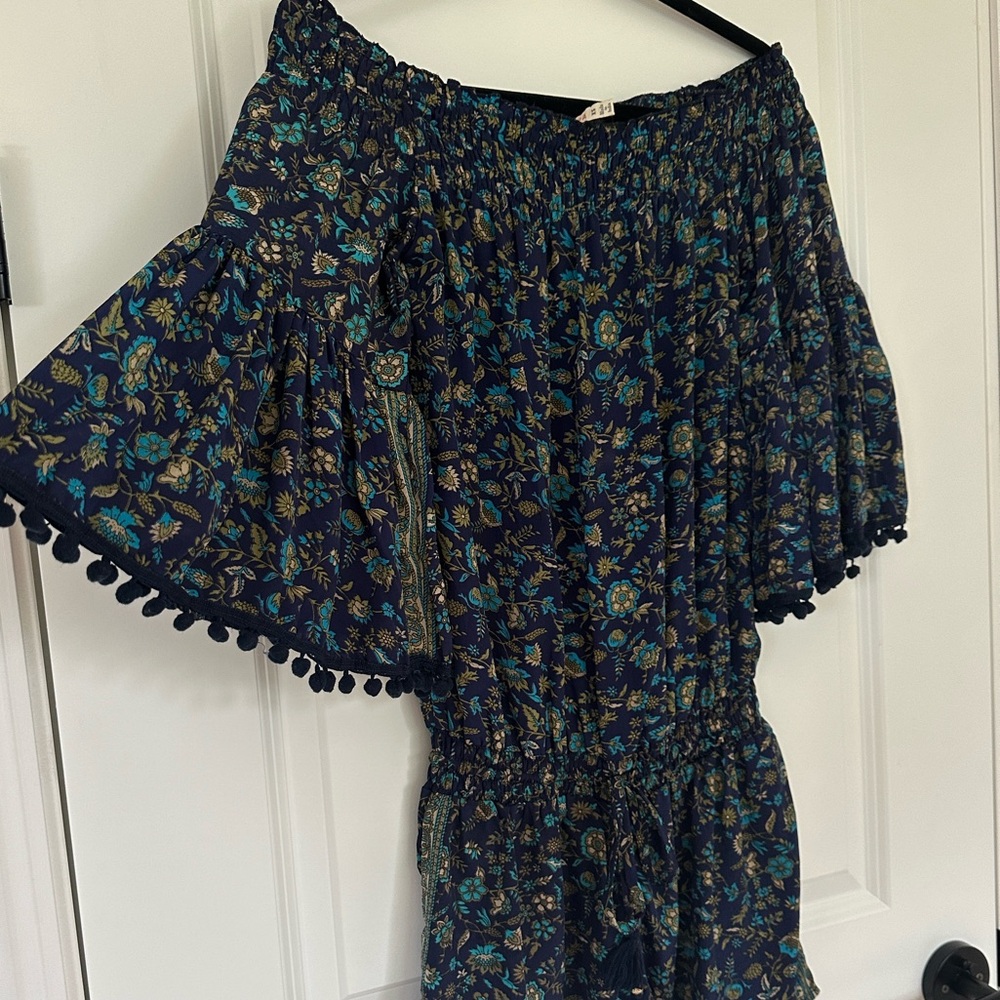 Anthropologie Off The Shoulder Romper